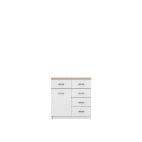 Kumode TOPMIX 1D4S, balts
